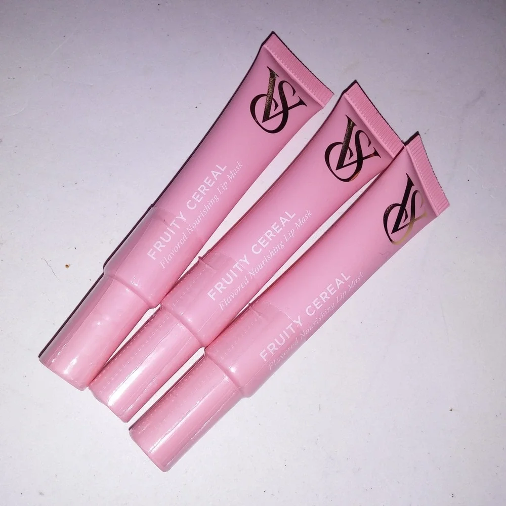 Set of 3 Victoria Secret Flavored Nourishing Lip Mask Fruity Cereal New